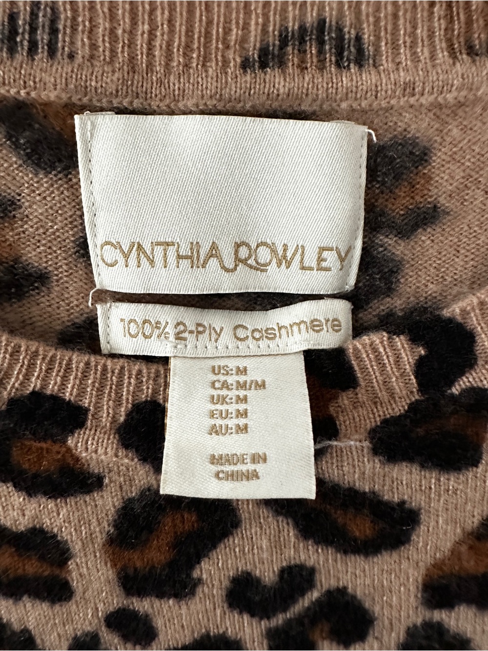 Cynthia Rowley Cashmere sweater